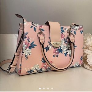Guess Floral Shoulder Bag